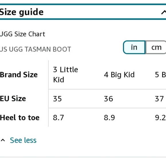 NIB UGG KIDS NEUMEL TASMEN BOOTS NAVY ๐ BLUE Sz. US 2 or 3 - Picture 11 of 12